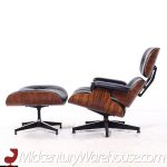 Charles and Ray Eames for Herman Miller Mid Century Rosewood Eames Lounge Chair with Ottoman