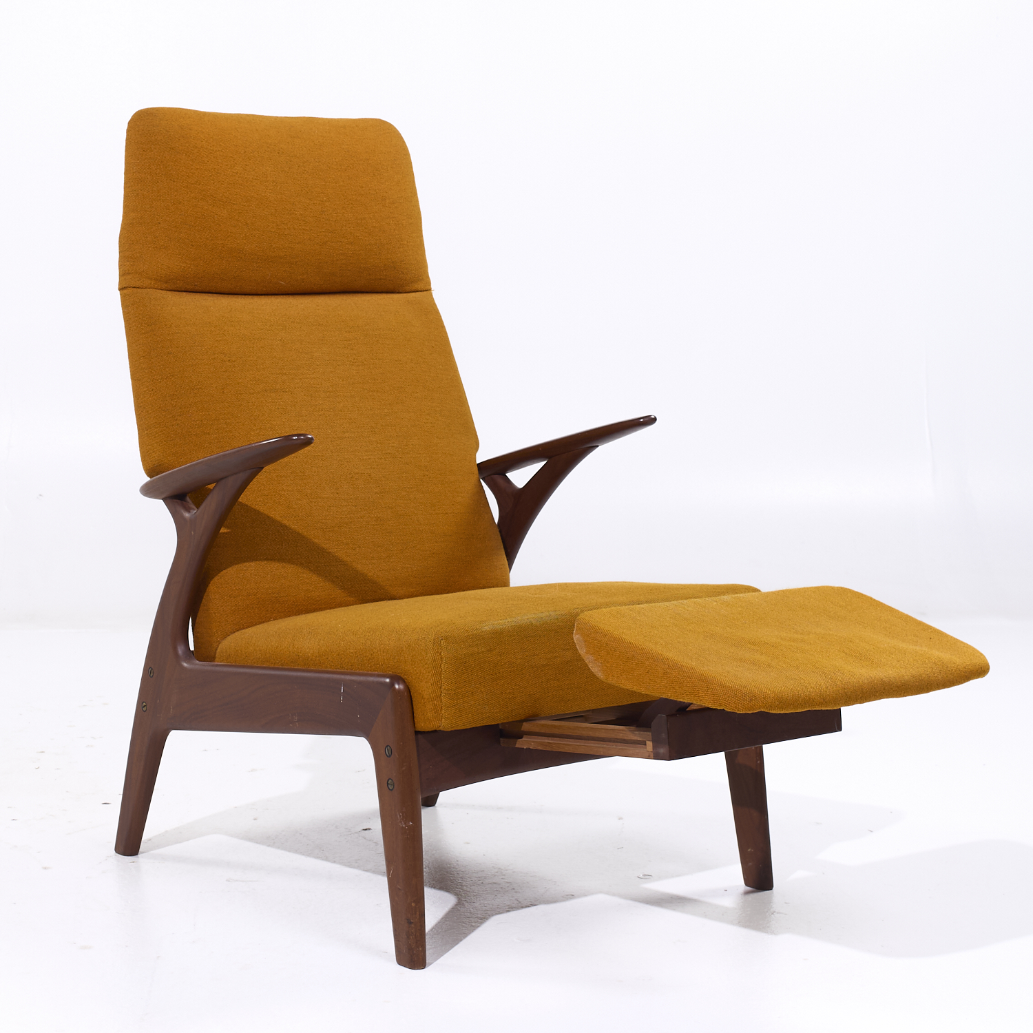 Christian Sorensen for Gorm Mobler Mid Century Danish Teak Recliner