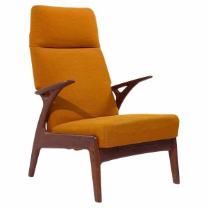 Christian Sorensen for Gorm Mobler Mid Century Danish Teak Recliner