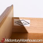 Dillingham Mid Century Pecky Cyprus 5 Drawer Dresser | Mid Century Modern Furniture - Mid Century Furniture Chicago Dillingham Mid Century Pecky Cyprus 5 Drawer Dresser