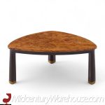 Edward Wormley for Dunbar Mid Century Carpathian Elm Burlwood Coffee Table