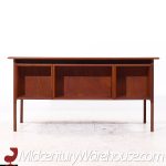 Erik Brouer for Brouer Møbelfabrik Mid Century Danish Teak Desk | Mid Century Modern Furniture - Mid Century Furniture Chicago Erik Brouer for Brouer Møbelfabrik Mid Century Danish Teak Desk
