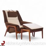 Folke Olsen for Dux Mid Century Swedish Profil Lounge Chair and Ottoman | Mid Century Modern Furniture - Mid Century Furniture Chicago Folke Olsen for Dux Mid Century Swedish Profil Lounge Chair and Ottoman