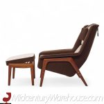 Folke Olsen for Dux Mid Century Swedish Profil Lounge Chair and Ottoman | Mid Century Modern Furniture - Mid Century Furniture Chicago Folke Olsen for Dux Mid Century Swedish Profil Lounge Chair and Ottoman