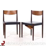 Frem Rojle Mid Century Rosewood Dining Chairs - Pair | Mid Century Modern Furniture - Mid Century Furniture Chicago Frem Rojle Mid Century Rosewood Dining Chairs - Pair