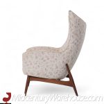 H.w. Klein for Bramin Møbler Model 207/5 Mid Century Danish Walnut Wing Chair | Mid Century Modern Furniture - Mid Century Furniture Chicago H.w. Klein for Bramin Møbler Model 207/5 Mid Century Danish Walnut Wing Chair