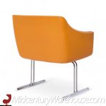 Hugh Acton for Vecta Mid Century Chrome Lounge Chairs - Pair | Mid Century Modern Furniture - Mid Century Furniture Chicago Hugh Acton for Vecta Mid Century Chrome Lounge Chairs - Pair