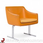 Hugh Acton for Vecta Mid Century Chrome Lounge Chairs - Pair | Mid Century Modern Furniture - Mid Century Furniture Chicago Hugh Acton for Vecta Mid Century Chrome Lounge Chairs - Pair