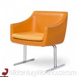 Hugh Acton for Vecta Mid Century Chrome Lounge Chairs - Pair | Mid Century Modern Furniture - Mid Century Furniture Chicago Hugh Acton for Vecta Mid Century Chrome Lounge Chairs - Pair