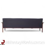 Knut Saeter for Vatne Møbler Mid Century Norwegian Rosewood and Leather Sofa | Mid Century Modern Furniture - Mid Century Furniture Chicago Knut Saeter for Vatne Møbler Mid Century Norwegian Rosewood and Leather Sofa