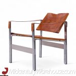 Le Corbusier Style Mid Century Leather and Stainless Steel Sling Lounge Chairs | Mid Century Modern Furniture - Mid Century Furniture Chicago Le Corbusier Style Mid Century Leather and Stainless Steel Sling Lounge Chairs