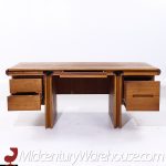 Lou Hodges for Creative Crafts Mid Century Curved Walnut Executive Desk | Mid Century Modern Furniture - Mid Century Furniture Chicago Lou Hodges for Creative Crafts Mid Century Curved Walnut Executive Desk