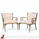 Mastercraft Mid Century Greek Key Lounge Chairs - Pair | Mid Century Modern Furniture - Mid Century Furniture Chicago Mastercraft Mid Century Greek Key Lounge Chairs - Pair