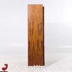 Pulaski Mid Century Rosewood, Leather and Chrome Armoire Dresser | Mid Century Modern Furniture - Mid Century Furniture Chicago Pulaski Mid Century Rosewood, Leather and Chrome Armoire Dresser