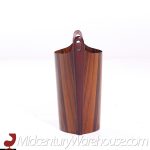 Einar Barnes for P.s. Heggen Mid Century Norwegian Rosewood Paper Bin | Mid Century Modern Furniture - Mid Century Furniture Chicago Einar Barnes for P.s. Heggen Mid Century Norwegian Rosewood Paper Bin