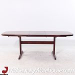 Skovby Mid Century Danish Rosewood Hidden Leaf Expanding Dining Table with 2 Leaves | Mid Century Modern Furniture - Mid Century Furniture Chicago Skovby Mid Century Danish Rosewood Hidden Leaf Expanding Dining Table with 2 Leaves