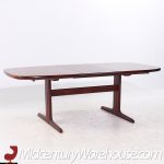 Skovby Mid Century Danish Rosewood Hidden Leaf Expanding Dining Table with 2 Leaves | Mid Century Modern Furniture - Mid Century Furniture Chicago Skovby Mid Century Danish Rosewood Hidden Leaf Expanding Dining Table with 2 Leaves