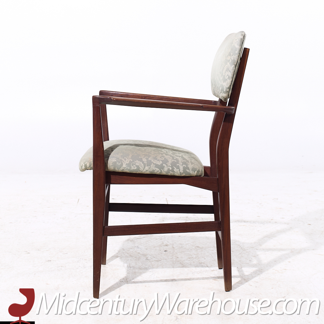 Vittorio Dassi Mid Century Italian Teak Dining Chairs - Set of 4