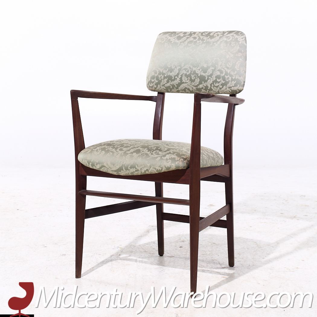 Vittorio Dassi Mid Century Italian Teak Dining Chairs - Set of 4