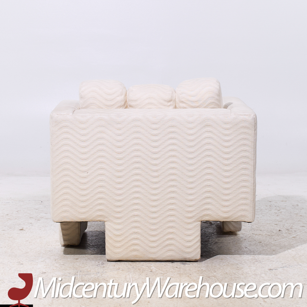 Vladimir Kagan Model 7530 Deco Chaise Lounge Chair