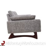 Adrian Pearsall for Craft Associates Mid Century Walnut Gondola Sofa | Mid Century Modern Furniture - Mid Century Furniture Chicago Adrian Pearsall for Craft Associates Mid Century Walnut Gondola Sofa
