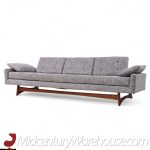 Adrian Pearsall for Craft Associates Mid Century Walnut Gondola Sofa | Mid Century Modern Furniture - Mid Century Furniture Chicago Adrian Pearsall for Craft Associates Mid Century Walnut Gondola Sofa