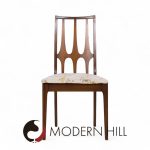 Broyhill Brasilia Mid Century Walnut Dining Chairs - Set of 6