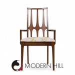 Broyhill Brasilia Mid Century Walnut Dining Chairs - Set of 6