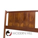 Broyhill Brasilia Mid Century Walnut King Headboard | Mid Century Modern Furniture - Mid Century Furniture Chicago Broyhill Brasilia Mid Century Walnut King Headboard