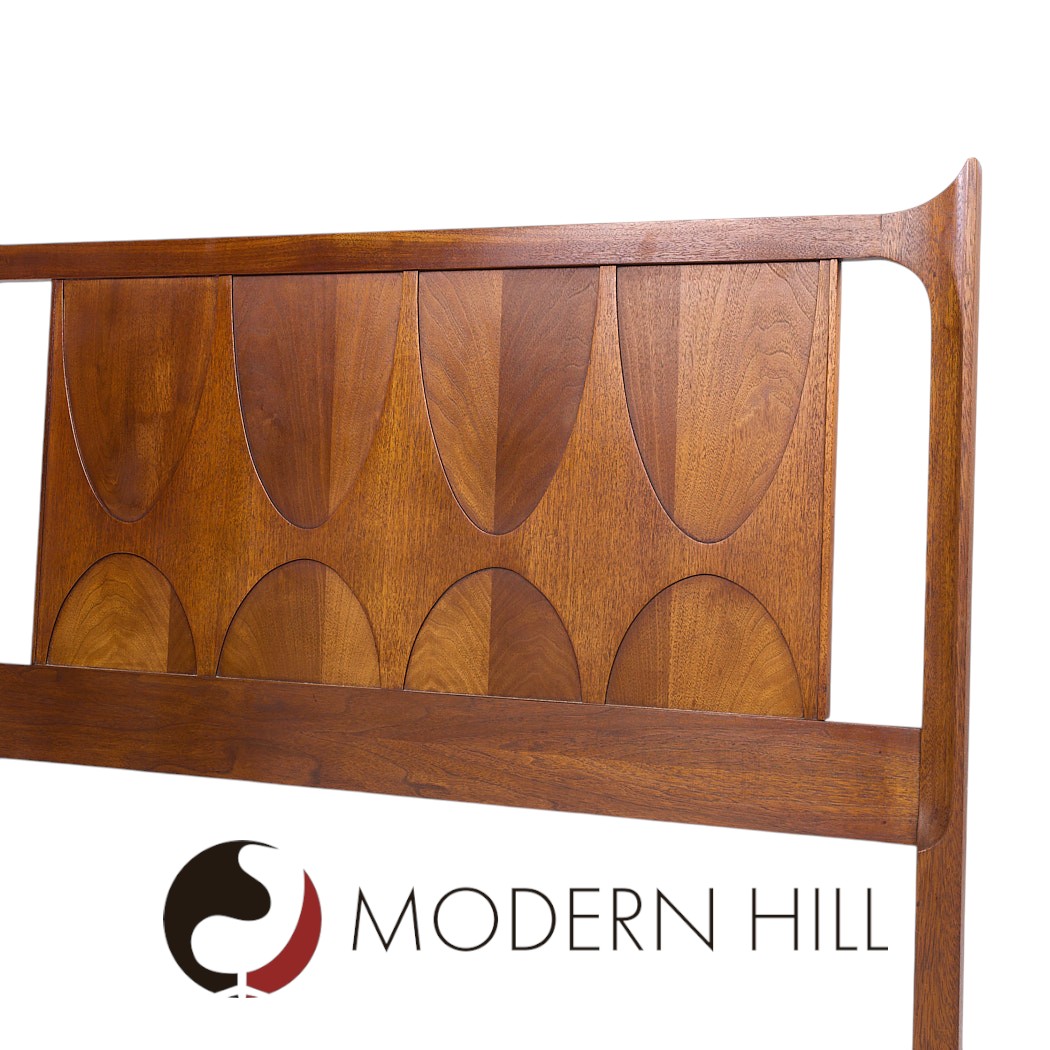 Broyhill Brasilia Mid Century Walnut King Headboard