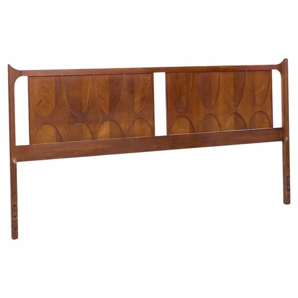 Broyhill Brasilia Mid Century Walnut King Headboard