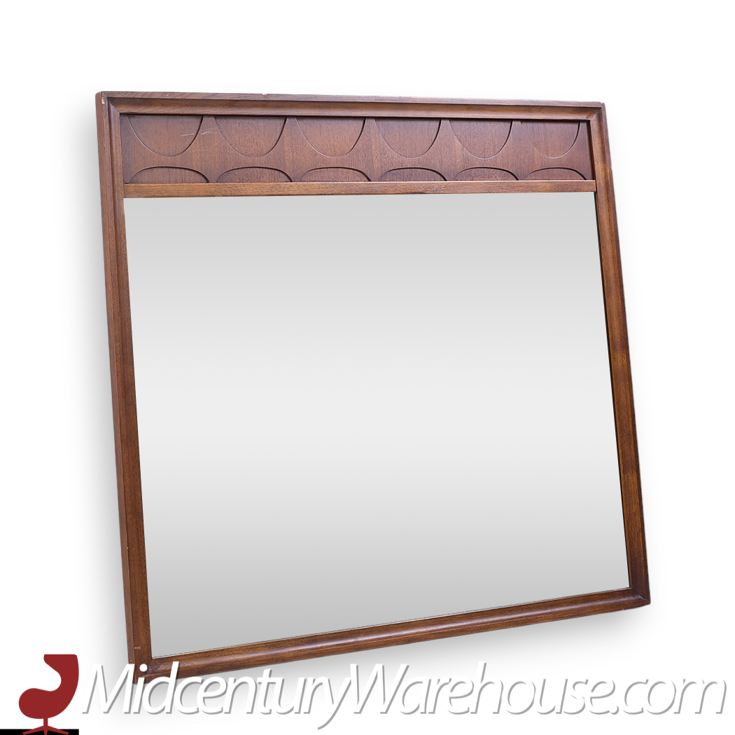 Broyhill Brasilia Mid Century Walnut Mirror