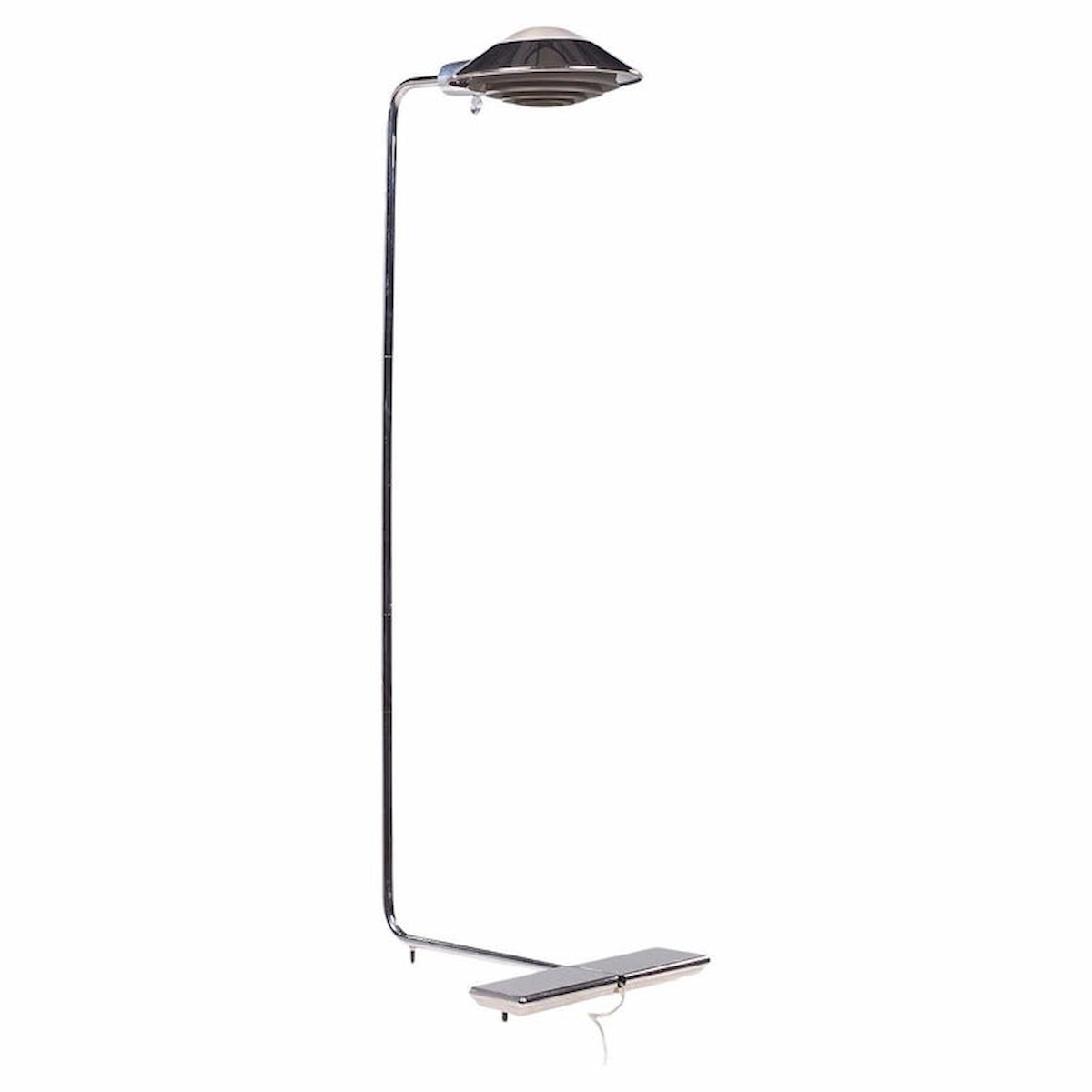 Cedric Hartman Mid Century Chrome Floor Lamp
