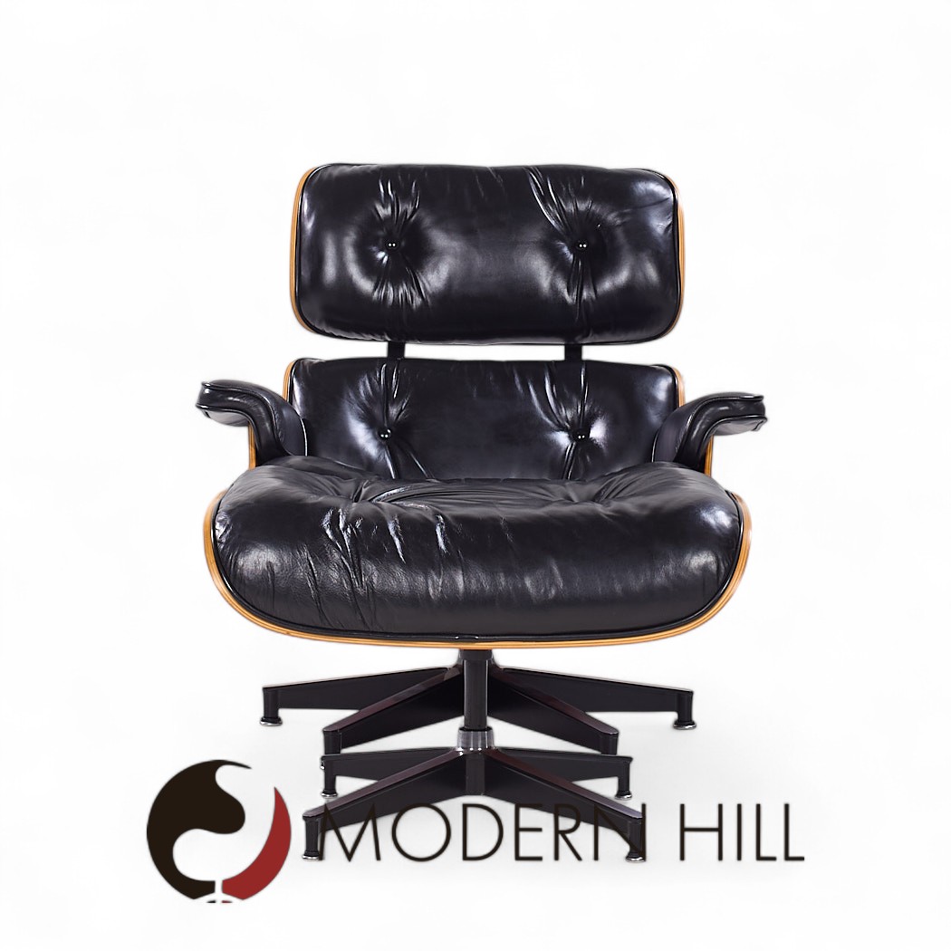 Charles and Ray Eames for Herman Miller Mid Century Lounge Chair with Ottoman