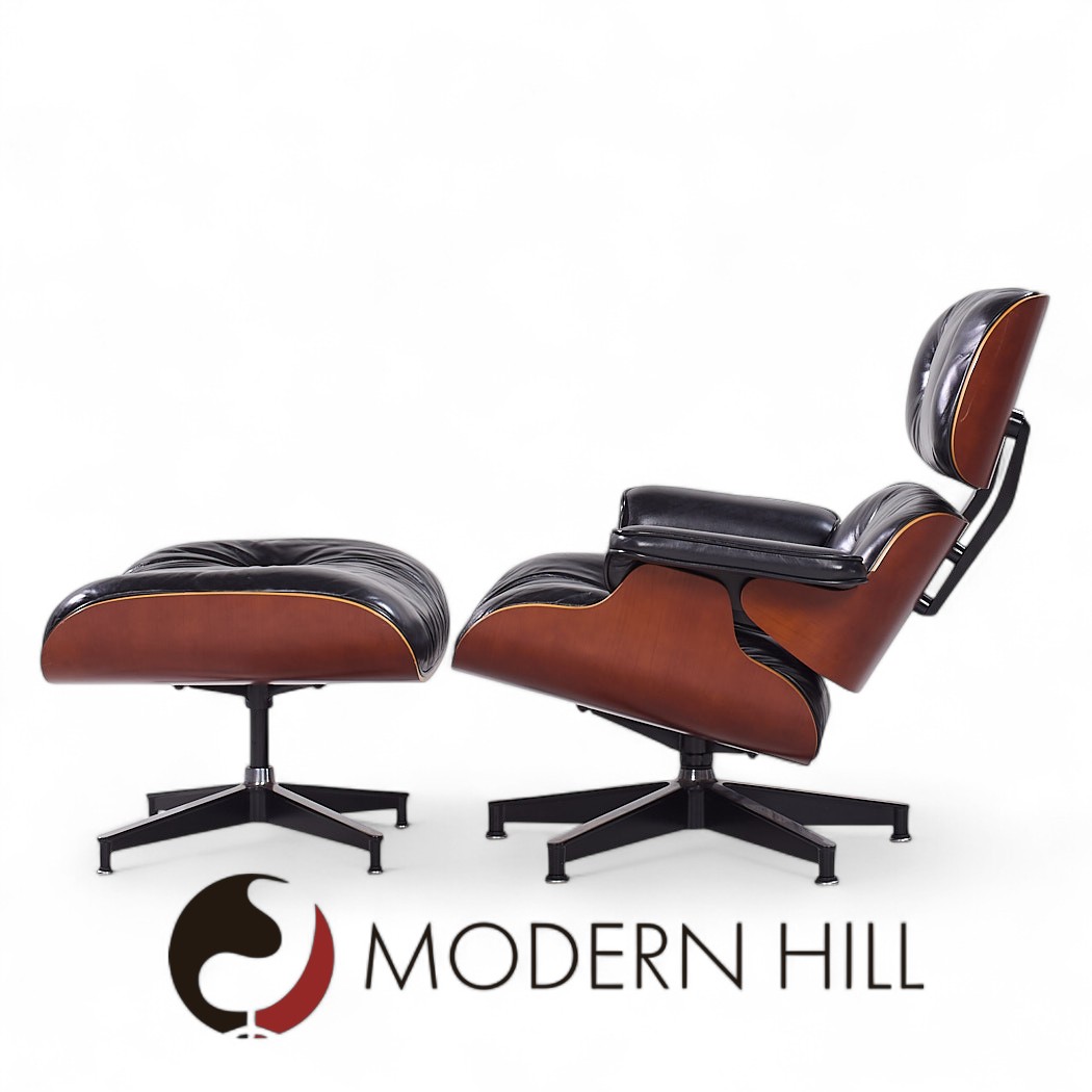 Charles and Ray Eames for Herman Miller Mid Century Lounge Chair with Ottoman