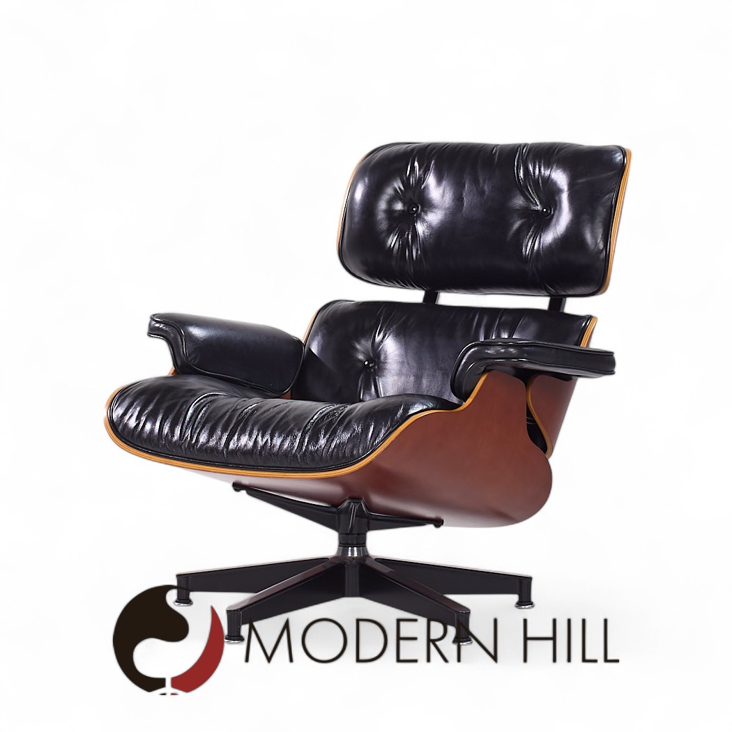 Charles and Ray Eames for Herman Miller Mid Century Lounge Chair with Ottoman
