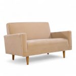 Early Florence Knoll Mid Century Mohair Settee Sofa | Mid Century Modern Furniture - Mid Century Furniture Chicago Early Florence Knoll Mid Century Mohair Settee Sofa