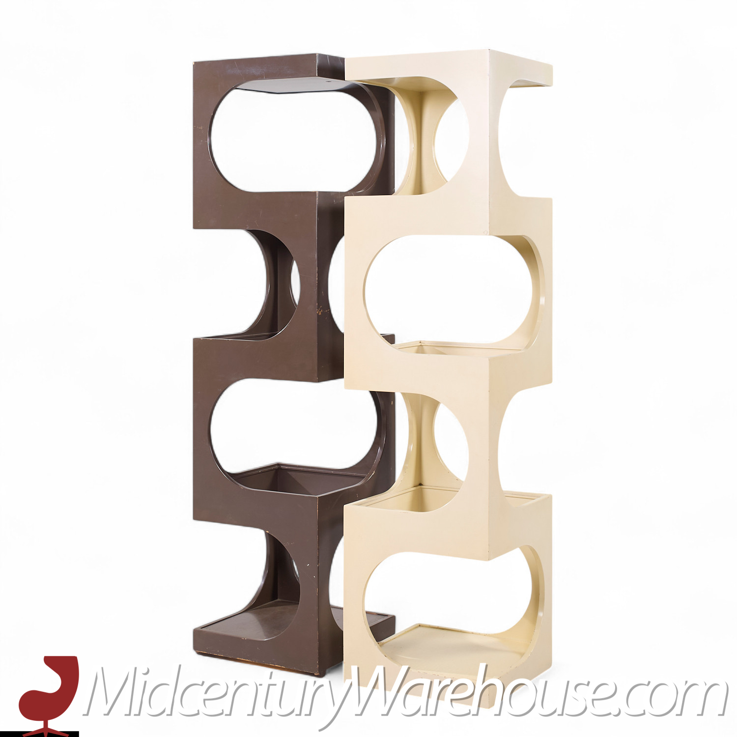 Edward Wormley for Dunbar Mid Century Étagère Shelf - Pair