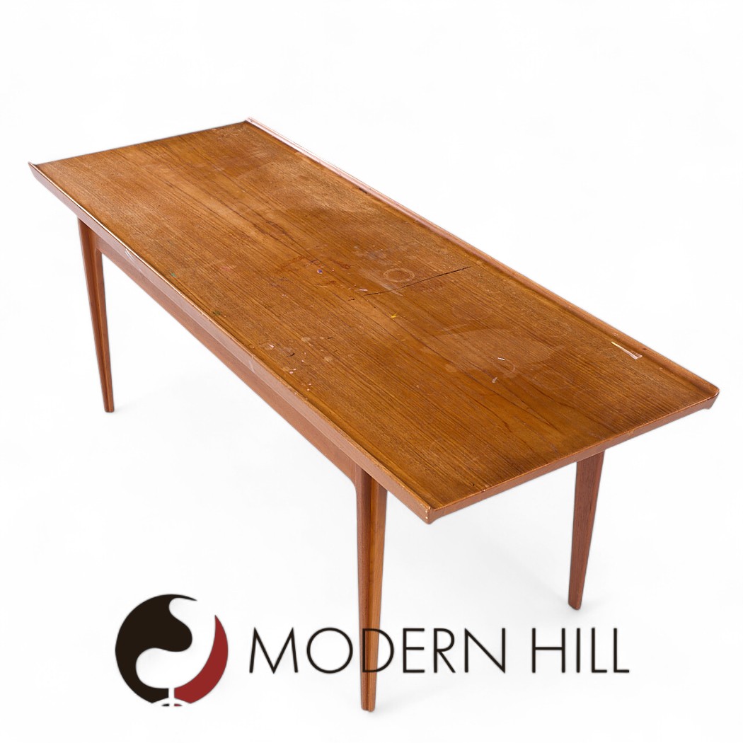 Finn Juhl for France & Son Mid Century Danish Teak 532 Coffee Table