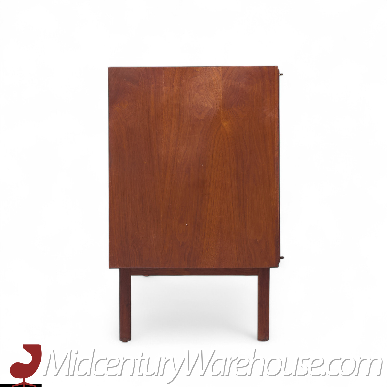 Jack Cartwright for Founders Mid Century Walnut Credenza and Hutch