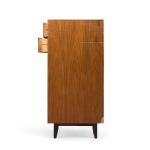 George Nelson for Herman Miller Mid Century Basic Series Walnut Bar Cabinet