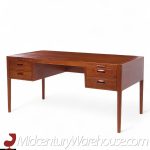 Hans Wegner for Johannes Hansen Model 573 Mid Century Danish Teak Desk