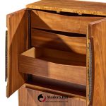 helen hobey baker mid century walnut highboy dresser
