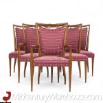 J. Stuart Clingman for Widdicomb Mid Century Walnut Dining Chairs - Set of 6