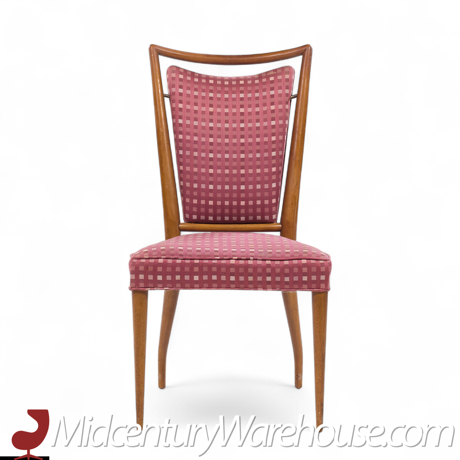 J. Stuart Clingman for Widdicomb Mid Century Walnut Dining Chairs - Set of 6