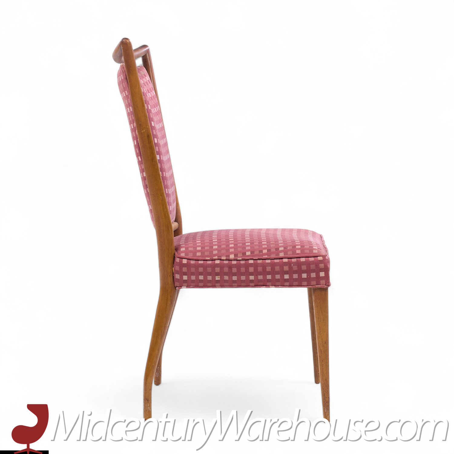 J. Stuart Clingman for Widdicomb Mid Century Walnut Dining Chairs - Set of 6