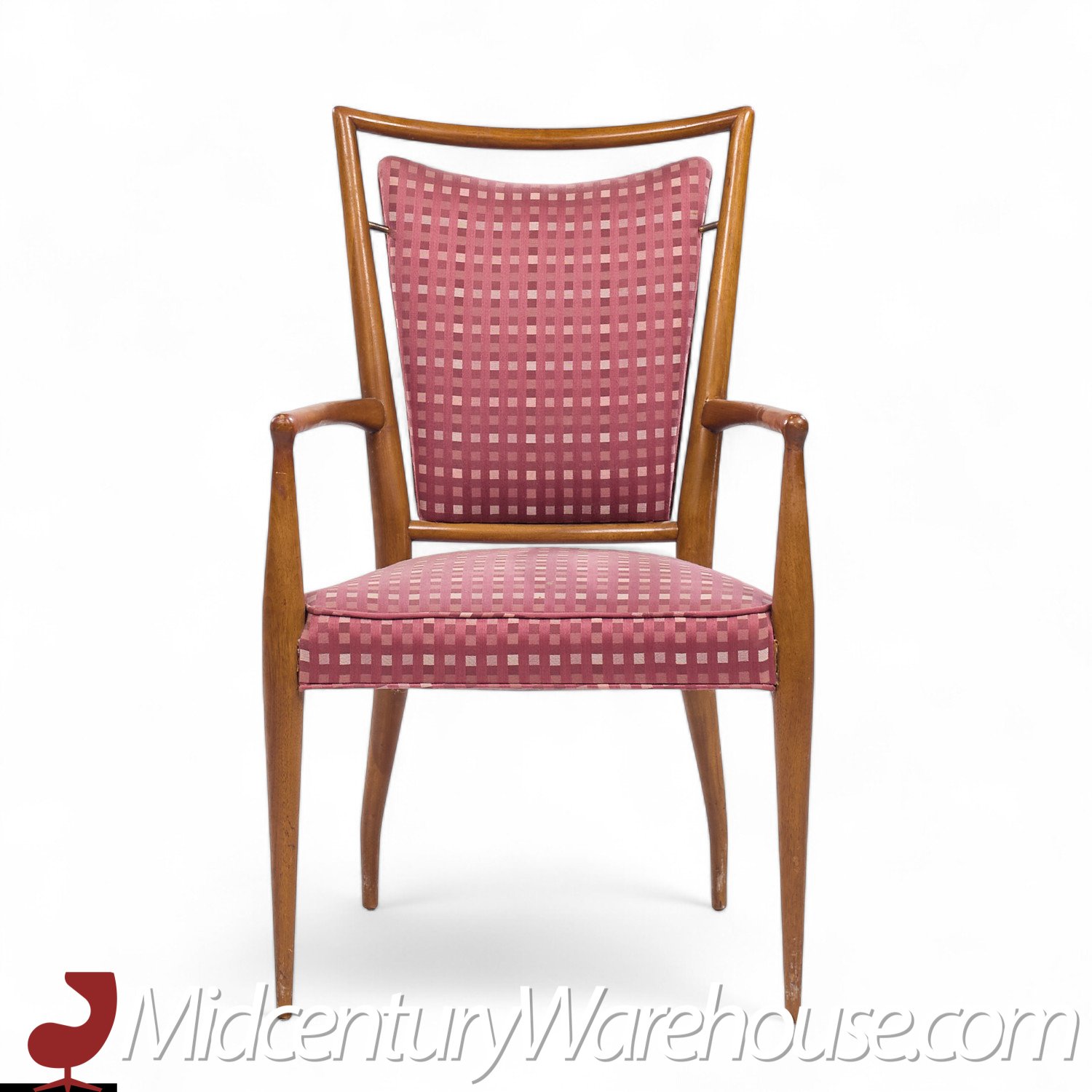 J. Stuart Clingman for Widdicomb Mid Century Walnut Dining Chairs - Set of 6