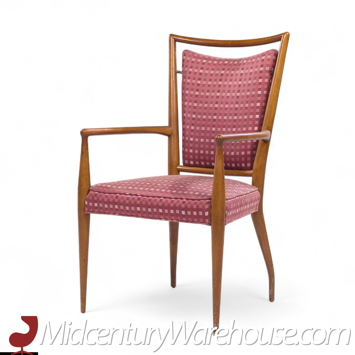 J. Stuart Clingman for Widdicomb Mid Century Walnut Dining Chairs - Set of 6