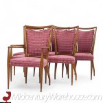 J. Stuart Clingman for Widdicomb Mid Century Walnut Dining Chairs - Set of 6