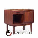 Jack Cartwright for Founders Mid Century Walnut Nightstands - Pair